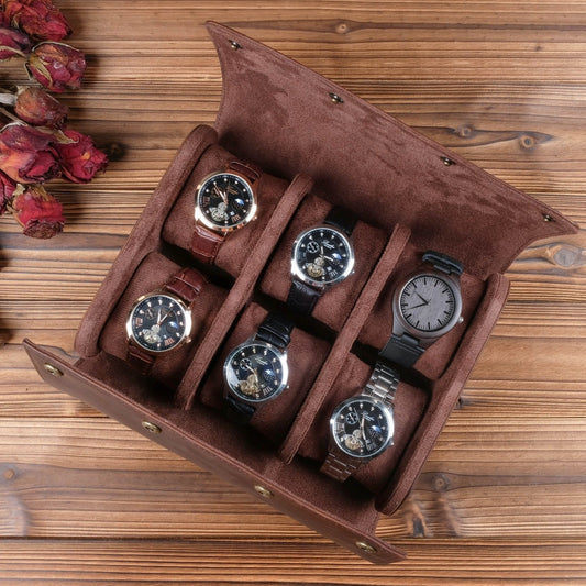 The Watchward - Leather Watch Case - Brown